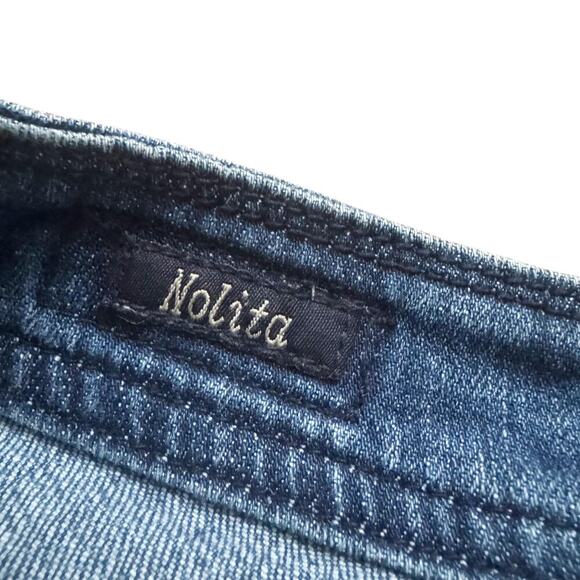 Vigoss Studio Nolita Skinny Jeans Womens 28 Blue Denim low rise Slim Fit Pants - Picture 5 of 16